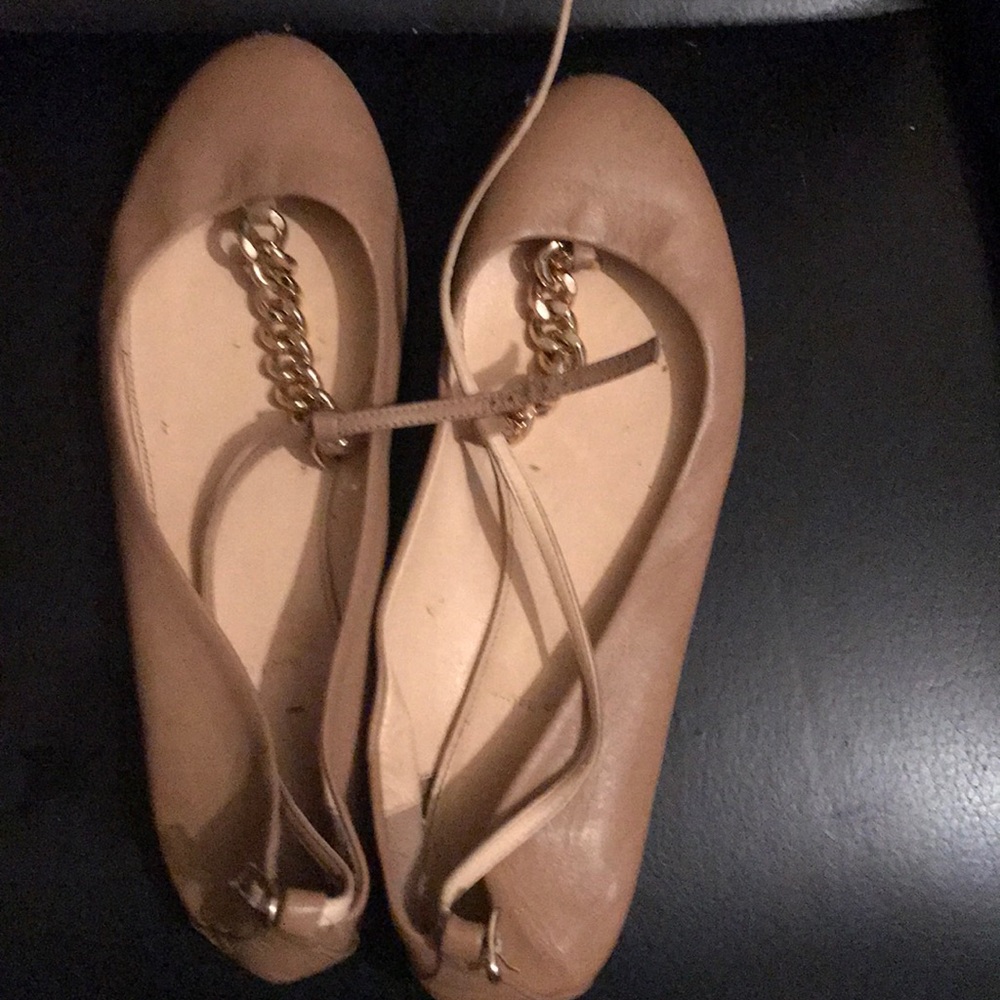 J crew t strap flats